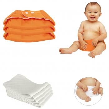 Dazone® Culottes Maillot Lavables en Coton pour Filles et Garçons