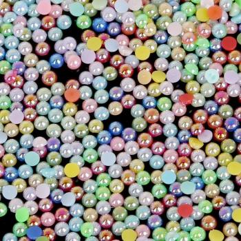Mélange de perles décoratives Imitation AB 50-1000 pièces