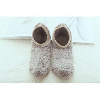 Chaussettes Intérieures Antidérapantes en Velours pour Femmes