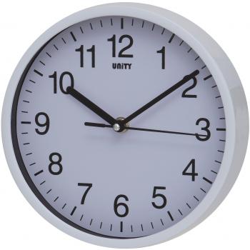 Silence Radcliffe Unity Horloge Murale en Plastique – Blanc, 20 cm × 20 cm