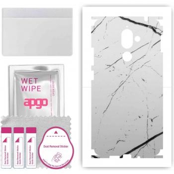 Marble Pattern Foil Skin – Nokia 7+ Full Wrap