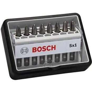 Set de 8 puntas de atornillar Bosch Robust Line