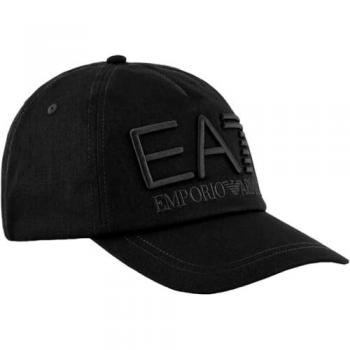 EA7 Emporio Armani Black Training Cap M