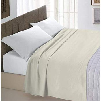 Lenzuolo Piano Max Panna Matrimoniale King Size 100% Cotone