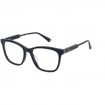 Nina Ricci VNR313 0991 Men’s Eyeglasses Blue Size 52 (Frame Only) – Blue Light Blocking