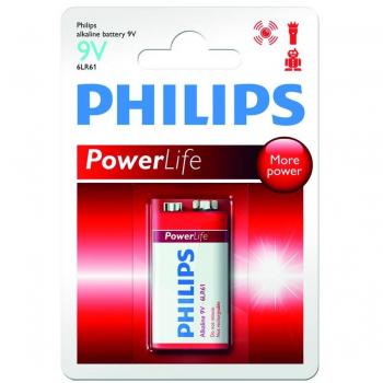 Philips Batería Alcalina 9V 6LR61