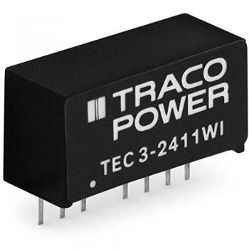 TracoPower TEC 3-2411WI DC/DC Converter 3W 24V 600mA