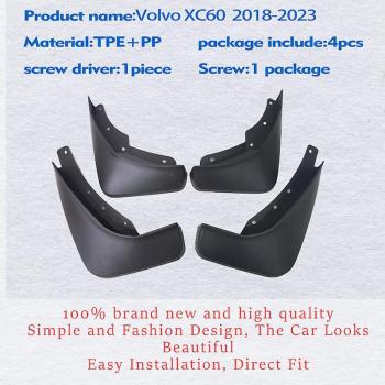 Garde-boue 4 pièces pour Volvo XC60 2018-2023