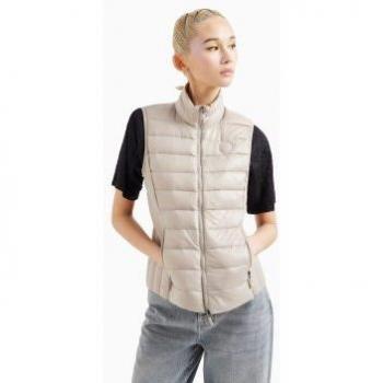 Chaleco Elegante Beige con Detalle Piumino – Armani Exchange