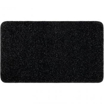 Lurex Black Glamour Bath Rug