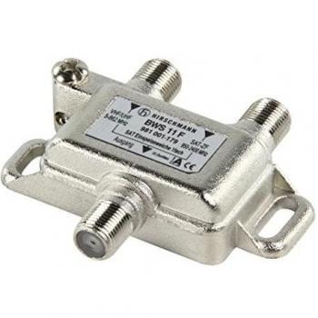 Répartiteur d'antenne Hirschmann BWS 11 – gain 3 dB, F femelle à F femelle