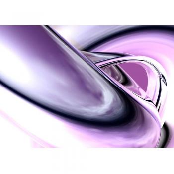 Premium Vlies Fototapete 200x140 cm – Purple Climax 3D‑Wirbel