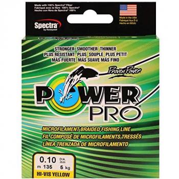Tresse PowerPro Jaune 135m