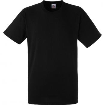 T-shirt Homme Fruit Of The Loom Poids Lourd Noir L