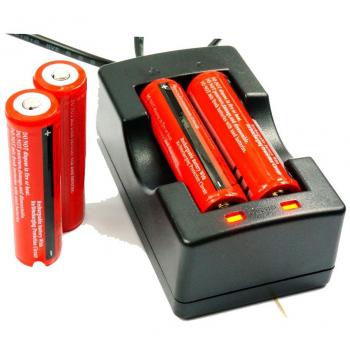 Paquete de 4 Baterías 18650 Angopower Li-Ion