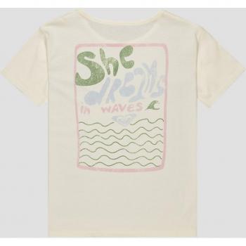 Roxy Day & Night V Kids T-Shirt Egret (Mädchen)
