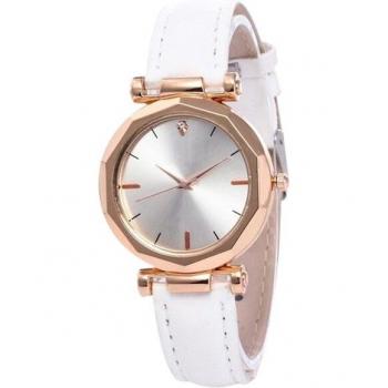 Reloj de pulsera de cuero para mujer