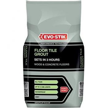 EvoShield FastSet Tile Grout – 5 kg, Grey