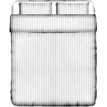 Housse de Couette 200x220 cm avec 2 Taies