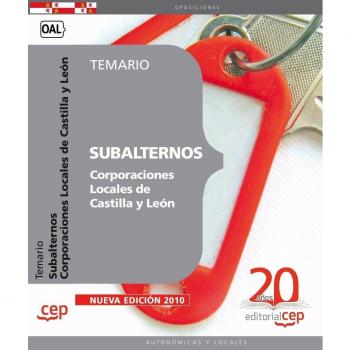 SUBALTERNOS DE CORPORACIONES LOCALES DE CASTILLA Y LEÓN. TEMARIO