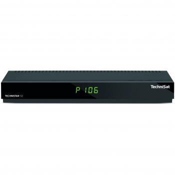 TechniSat S2 HD Receiver – Single Tuner, HD Empfang, UPnP, Ethernet, PVR & Timeshift – Schwarz