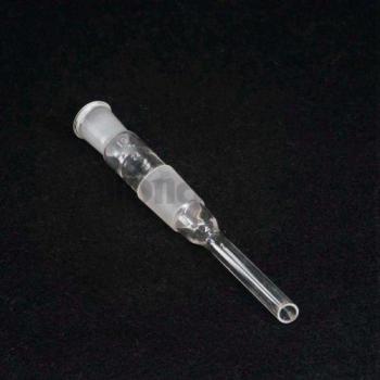 Adaptador de ajuste rápido de vidrio 19/26 hembra x 24/29 macho