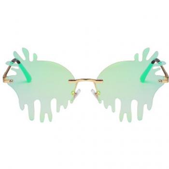 Lunettes de soleil vintage miroir étoilé pour hommes