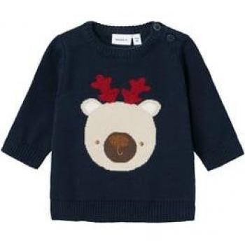 Nbmrujul Strickpullover „Saphir Nacht“