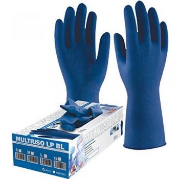 Guante Desechable de Látex Azul sin Empolvar, Multiuso LP Blue 1300 TS