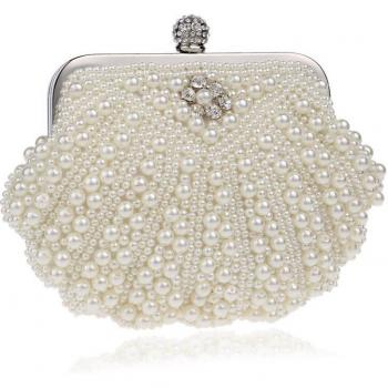 Sac à bandoulière en perles pour femmes