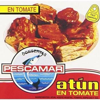 Atún Pescamar 25 latas – Salsa de Tomate 80 g