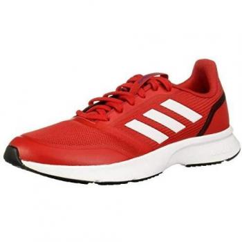 Adidas Herren Nova Flow Laufschuhe, Scarlet/FTWR White/CORE Black, 40 2/3 EU