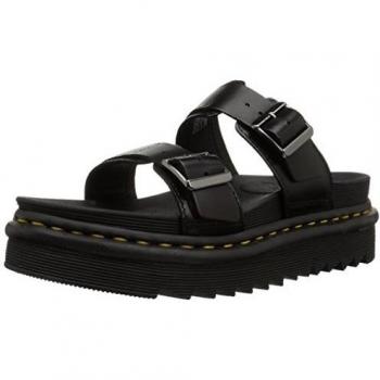 Sandales Dr. Martens Myles, Modèle Mixte, Noir Brando, 44