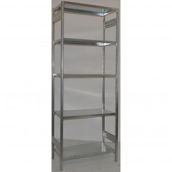 Scaffalatura zincata 80x40x242 cm (seconda copia)