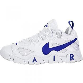 Basketball Air Barrage Low Nike – Homme – Blanc/Bleu hyper – EU 42