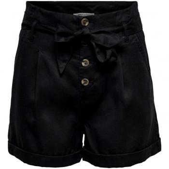 Only Onlsiri HW Belt Shorts Pnt Pantalones Cortos Negro 36