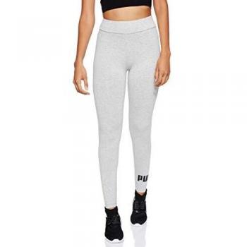 Damen-PUMA ESS Logoleggings Grau – XXL