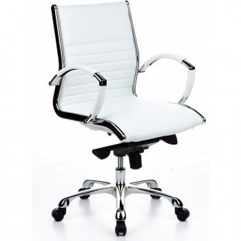 Office Chefsessel Parma 10 – Leder mit Armlehnen, moderner Design