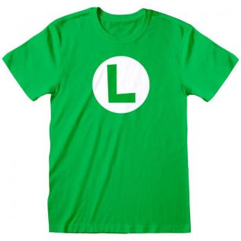Green Luigi Badge T-Shirt
