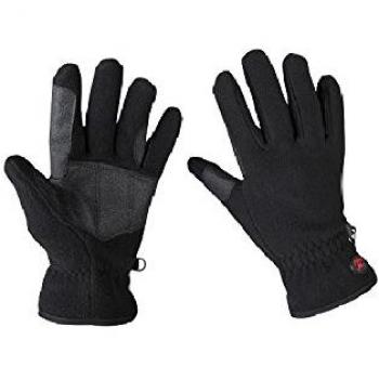 Unisex Horka Fleece-Handschuhe Schwarz M