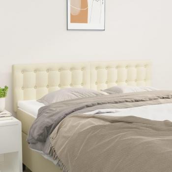 Kopfteil Duo Creme 72x5x78/88 cm