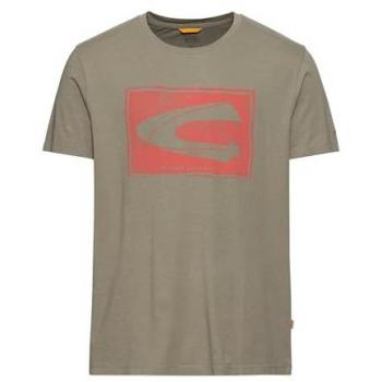 Camel active Kurzarmshirt T-Shirt mit Logoprint