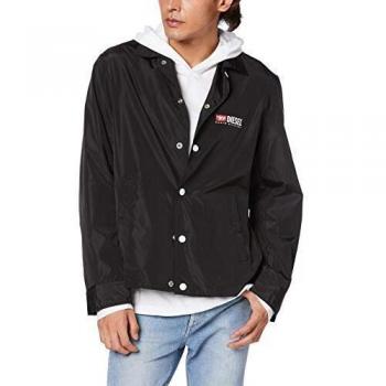 Chaqueta J-Roman Diesel 00SV75 0WAT – Abrigo Negro Hombre M