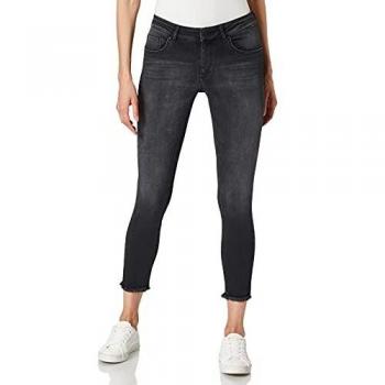 ONLY CARMAKOMA Carwilly Reg Ank Skinny Jeans, Schwarz