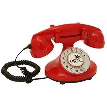FunkyFon Teléfono Fijo Marcador Anacrónico