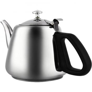 Grand récipient à thé en acier inox 2 L – Bouilloire café filtre