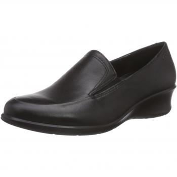 Ecco Felicia Damen Flache Hausschuhe, Schwarz, 39 EU