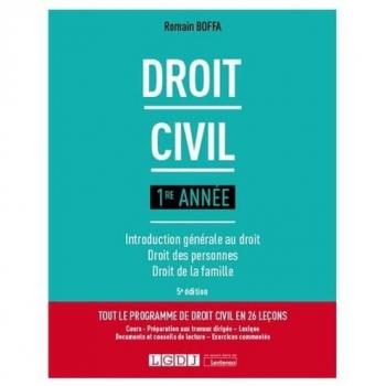 Droit civil 1re annÃ©e