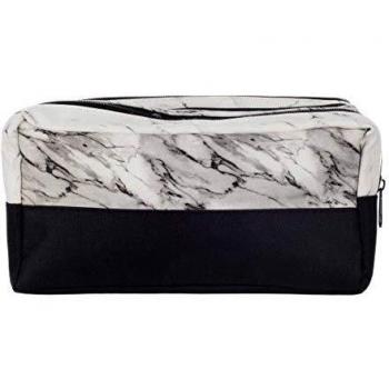 Triple Compartment Marble Pencil Holder