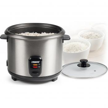 Princess 1.8L 700W Rice Cooker – Black, Stainless Steel (01.271950.01.001)